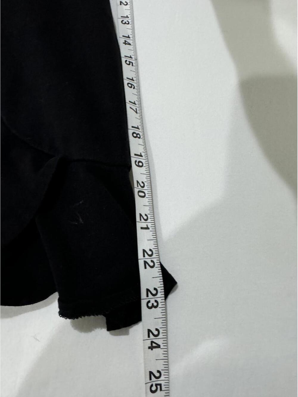Princess Polly Black Kiribati Ruffle Hem Sleeveless Mini Dress Size 12 LBD - Picture 7 of 9